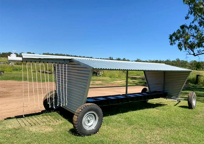 Auscrimper’s ‘Free Choice’ Livestock Mineral Wagon